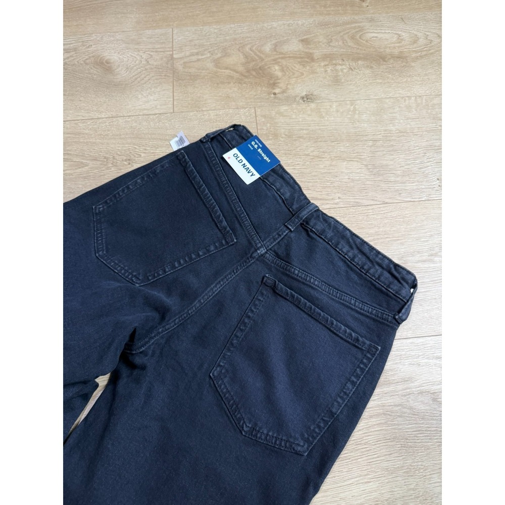 NWT Womens‎ Old Navy high rise OG straight secret slim pocket distressed jeans 6 - Picture 11 of 12